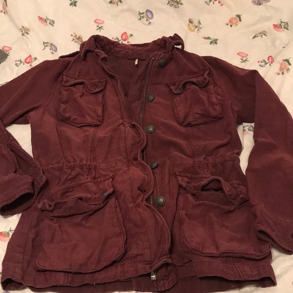 FREE PEOPLE MILITARY JACKET - Picture 5 of 8